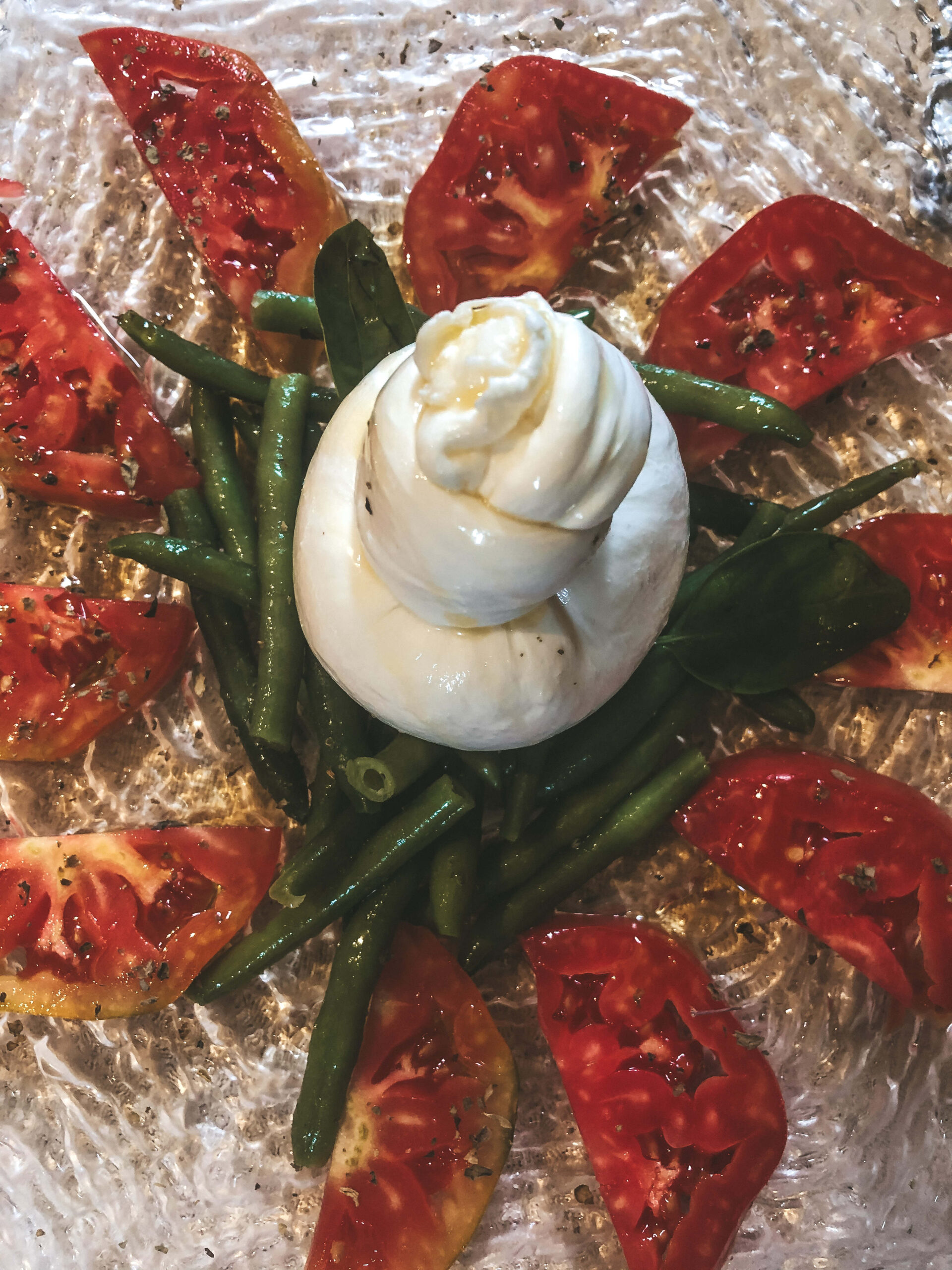 burrata e pomodori