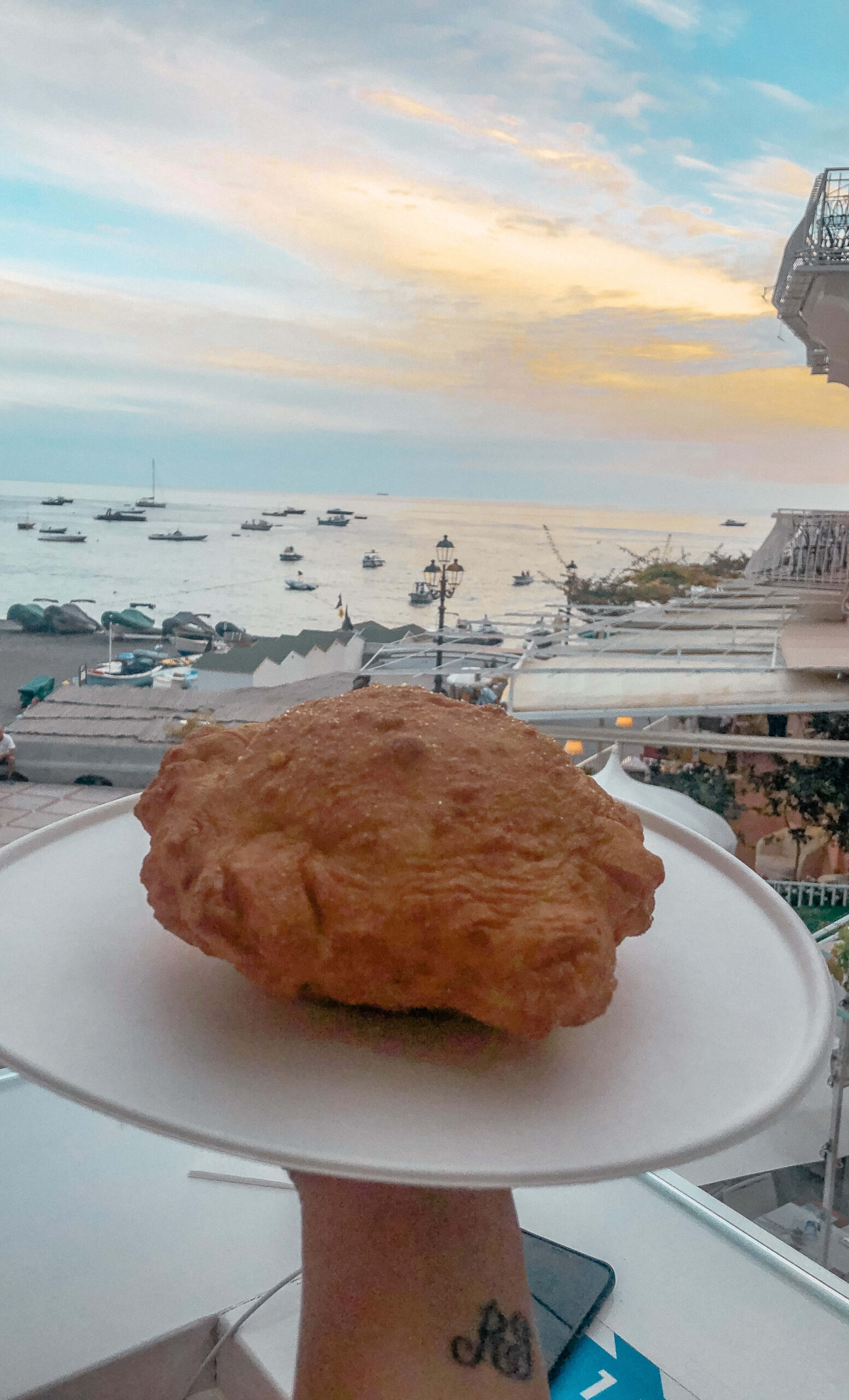 pizza fritta positano