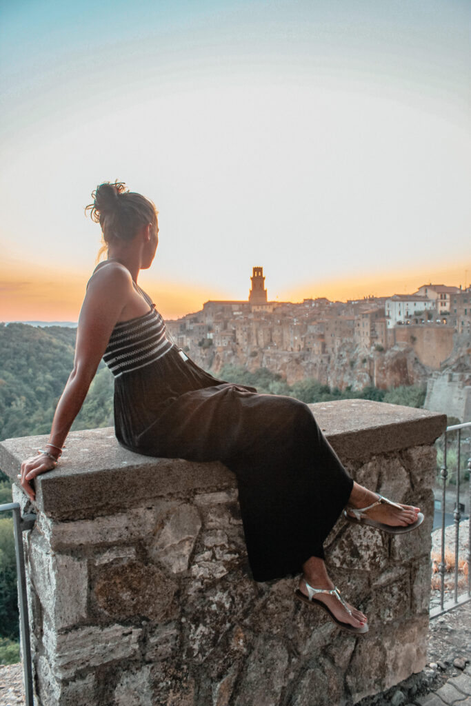 Tramonto Pitigliano
